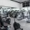 a gym with exercise equipment