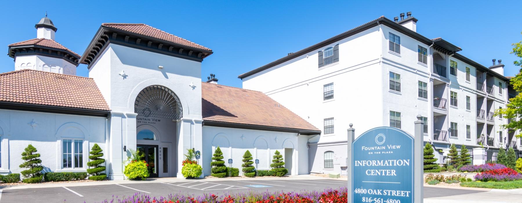 leasing office exterior