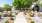 fire pits and grilling pad in courtyard