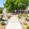 fire pits and grilling pad in courtyard